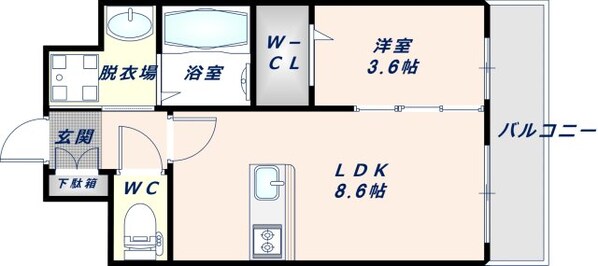 ESTONE　HIGASHIOSAKAの物件間取画像